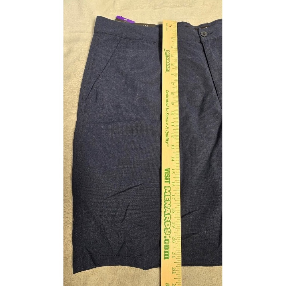 O'Neill Mens Hybrid Shorts Navy Blue Textured 40 Stretch Casual Beach NEW 792 - Picture 3 of 8